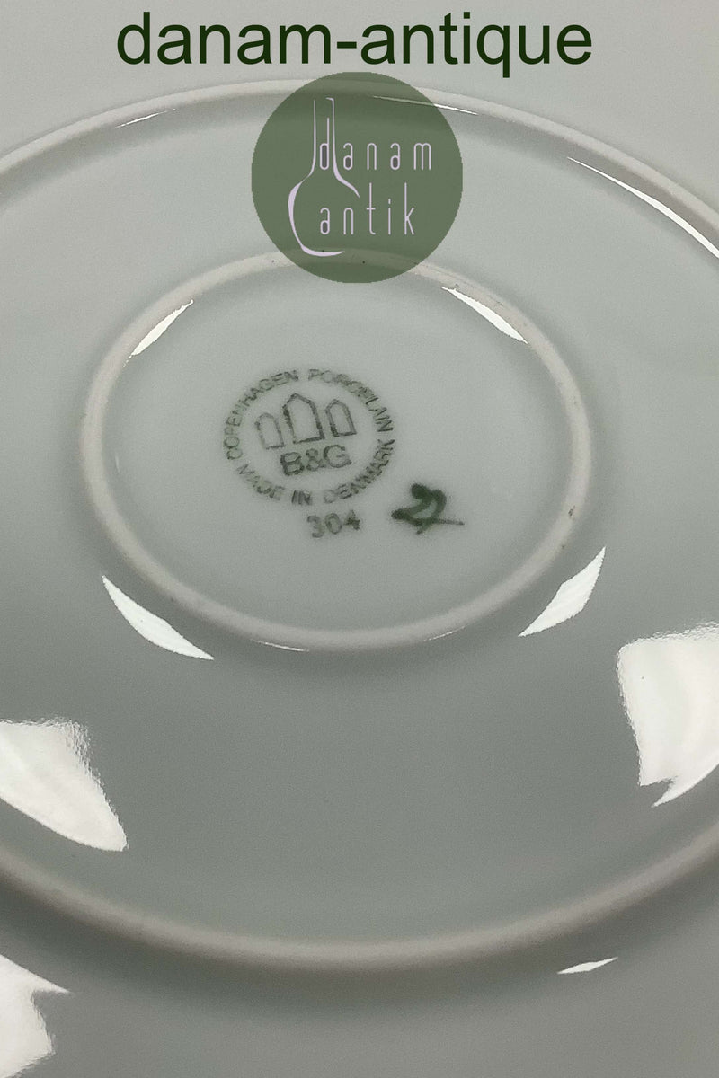 Bing og Grøndahl Delfi Grøn Rundt Servingsfad No 304