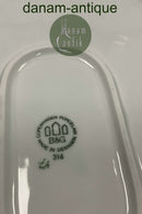 Bing og Grøndahl Delfi Grøn Aflangt fad No 316