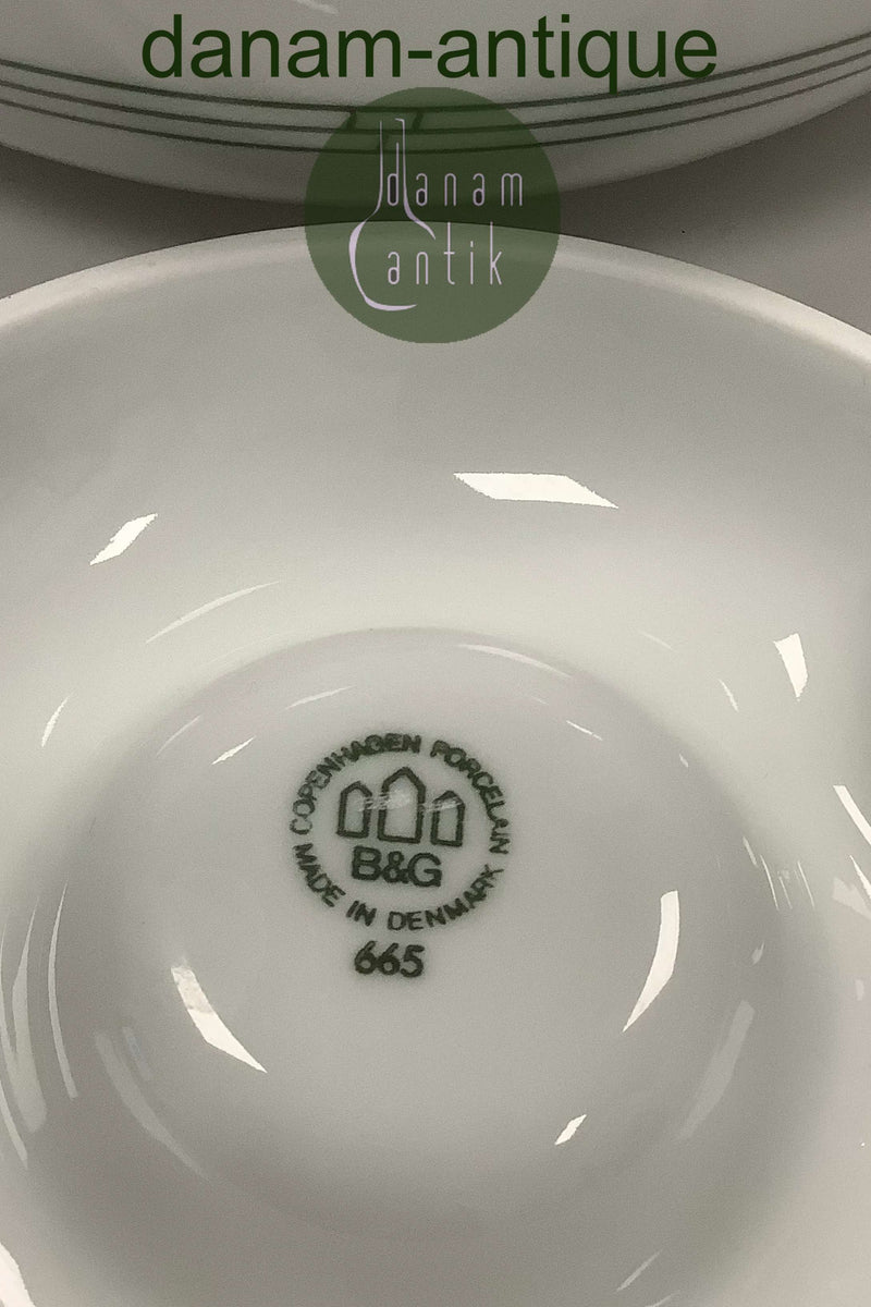 Bing og Grøndahl Delfin Grøn Suppeterrin No 665