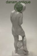 Kai Nielsen Figur af Eva med Æblet i glaseret Terracotta