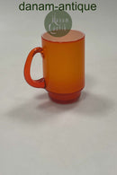 Holmegaard Palet / Carnaby Orange Glas Krus