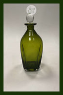 Holmegaard Grøn Glas Karaffel med Låg