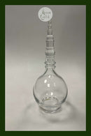 Holmegaard Byens tårne karaffel Nicolaj Kirke hvidt glas