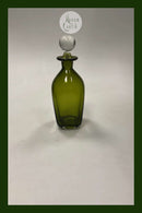 Holmegaard Grøn Glas Karaffel med Låg