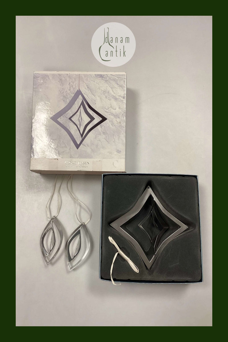 Georg Jensen Christmas Nordica - Star Juleuro og 2 ornamenter