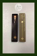 Georg Jensen Golden Christmas Lyseholder - Julehjerte 1997