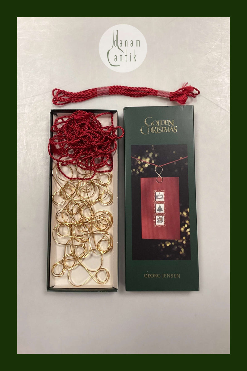 Georg Jensen Golden Christmas Juleklips, Lille