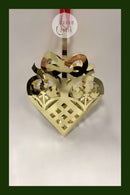 Royal Copenhagen Golden Christmas Julehjerte