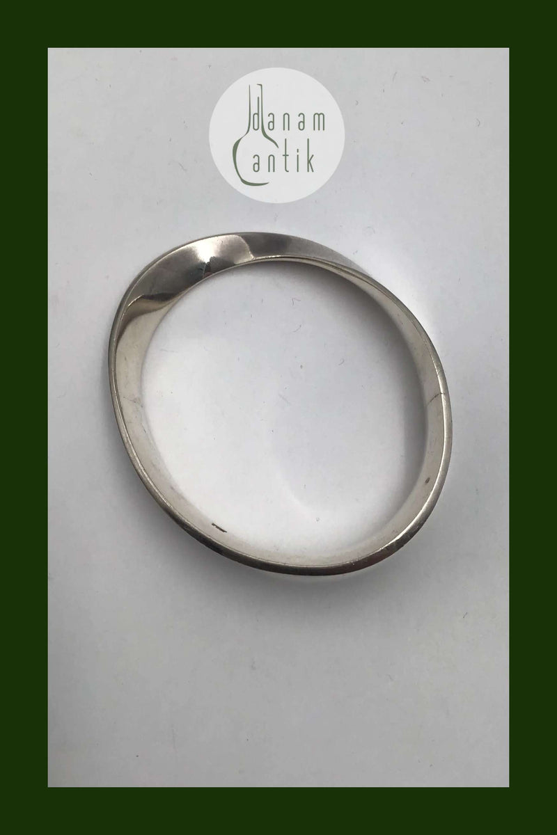 Dansk Sterling Sølv Moderne Armring
