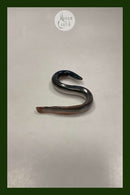 Royal Copenhagen Art Nouveau Figur af Ål No 465 Unika af August Hallin fra April 1888 No. 1156