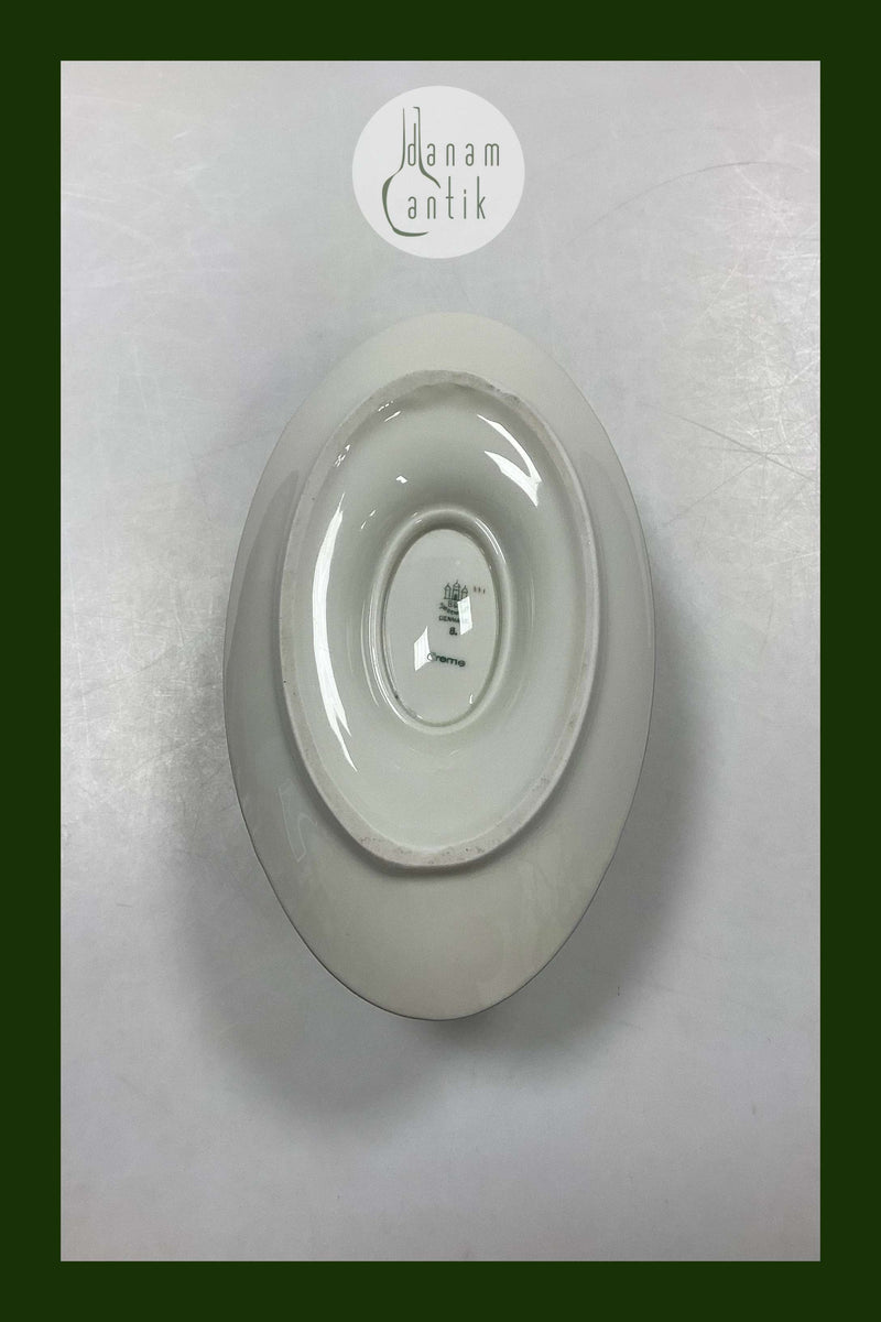 Bing og Grøndahl Saksisk Blomst, Creme Sovseskål No. 8