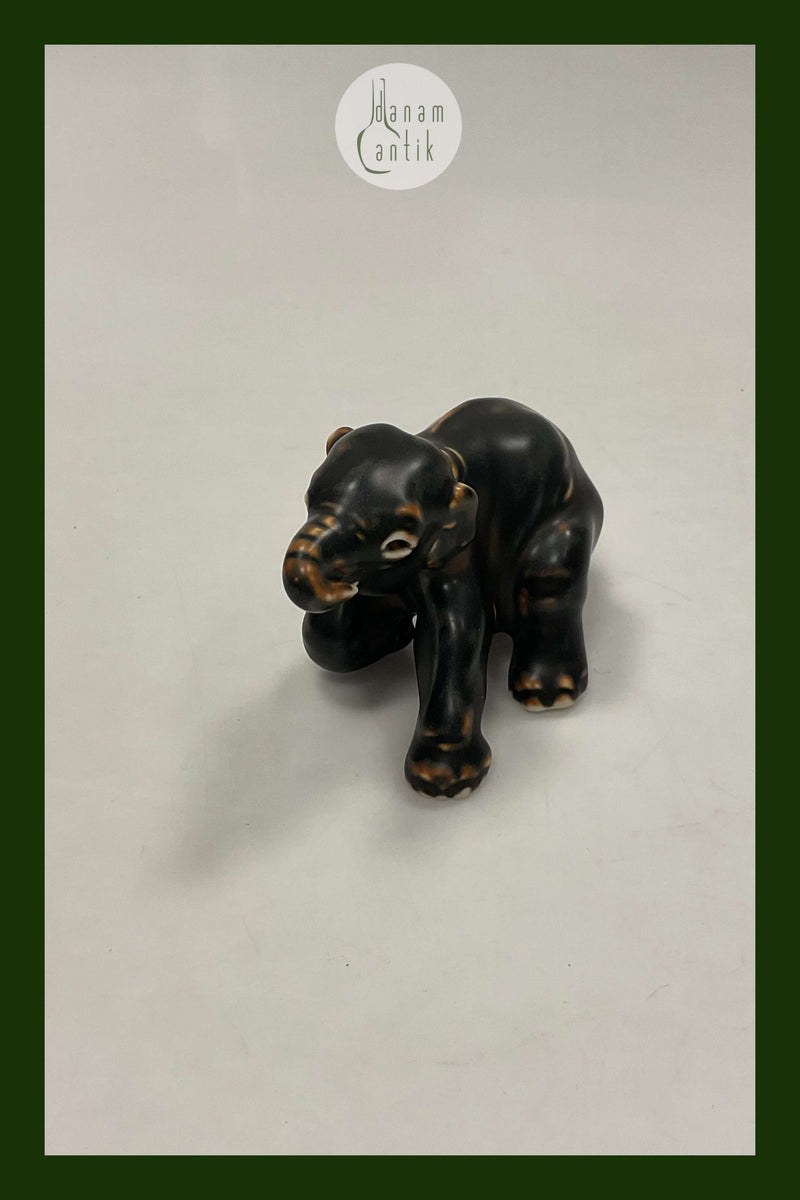 Royal Copenhagen Stentøjsfigur af Elefantunge No. 22742