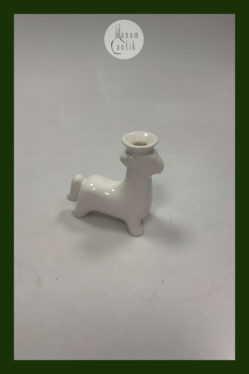 Aluminia Julebuk Lysestage.