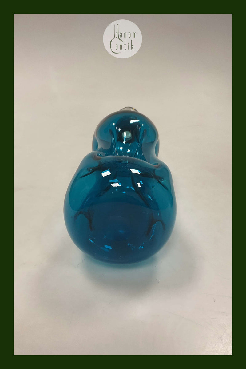 Holmegaard Kluk Karaffel Blå