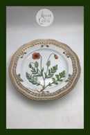 Royal Copenhagen Flora Danica tallerken med gennembrudt kant No 20/3553 / 637