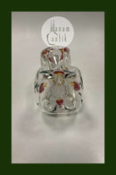 Holmegaard Viol Kluk Carafe Painted