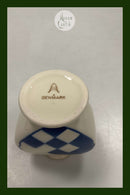 Aluminia Christmas Heart Candleholder/Vase in Blue