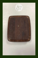 Bing og Grøndahl / Kronjyden Relief Trælåg til skål med hanke