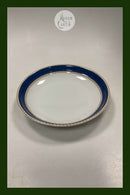 Royal Copenhagen Liselund Mørkeblå Flad Skål No 422