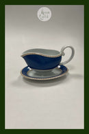 Royal Copenhagen Liselund Mørkeblå Sovseskål No 563