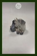 Royal Copenhagen Figur Hest med føl No 4698