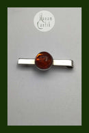 Niels Erik From Sterling Sølv Slipsenål / Pengeclip (Rav)