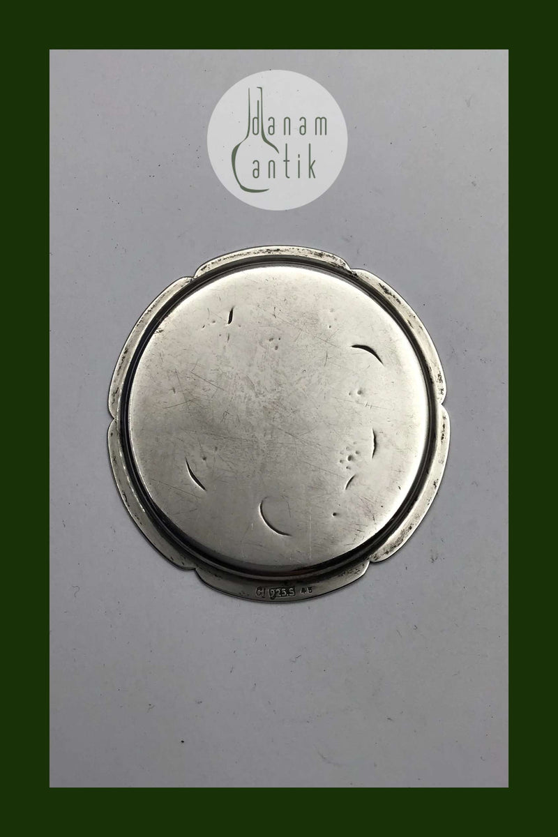 Georg Jensen Sterling Sølv Glasbakke No. 45 (1909 - 1914)