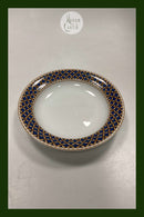 Royal Copenhagen Liselund Dark Blue Deep Plate No 605