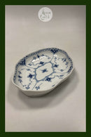 Royal Copenhagen Musselmalet Halvblonde oval assiet No 552