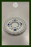 Royal Copenhagen Musselmalet Riflet rist til Fyrfadsvarmer No. 9787
