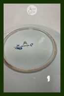 Royal Copenhagen / Aluminia Blå Tranquebar Smørskål No. 1263