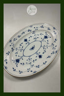 Bing og Grøndahl Sommerfugl med Guld Ovalt Fad