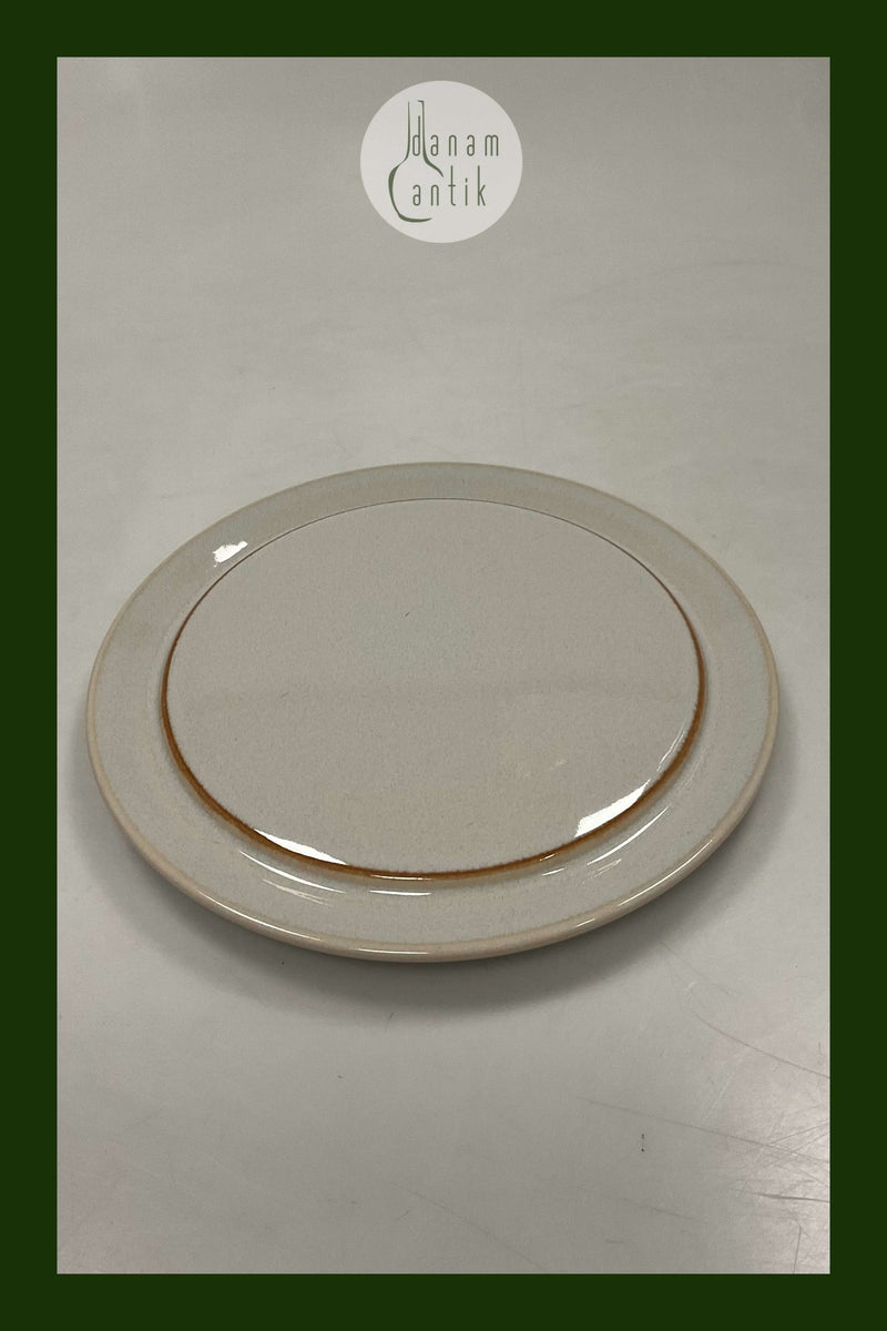 Bing og Grøndahl Glaseret Stentøj Coppelia Smørbræt No. 950