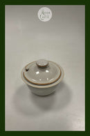 Bing og Grøndahl Glaseret Stentøj Coppelia Sennepskrukke No. 552