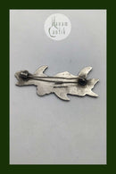 Erik Magnussen Sterling Sølv Broche (De Nordiske Svaner)