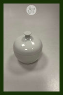 Royal Copenhagen Salto hvidt stel Sukkerskål Lille