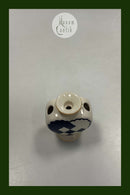 Aluminia Christmas Heart Candleholder/Vase in Blue