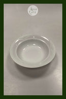Royal Copenhagen White Magnolia with unglazed relief Deep Plate No 604