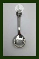 H.C. Andersen Eventyr Barneske i Sølv. Kejserens Nye Klæder.