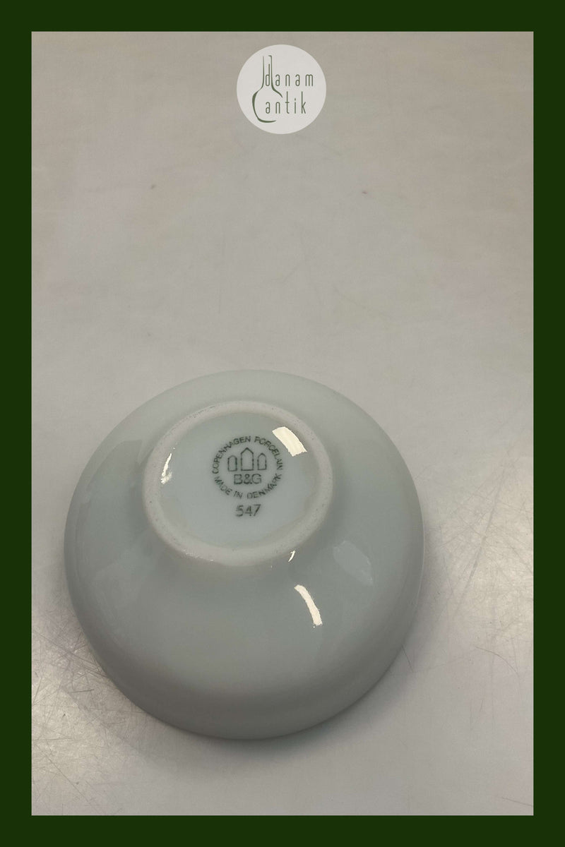 Bing & Grøndahl Blå Henning Koppel Smørskål No 547