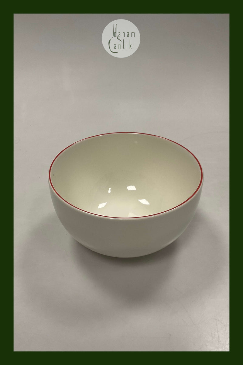 Royal Copenhagen Rødkant Skål No 3083