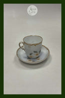 Tidlig Royal Copenhagen Art Nouveau Kop og underkop No 1