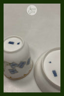 Tidlig Royal Copenhagen Art Nouveau Kop og underkop No 3