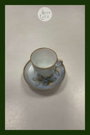 Tidlig Royal Copenhagen Art Nouveau Kop og underkop No 4