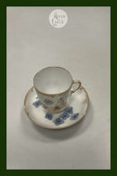 Tidlig Royal Copenhagen Art Nouveau Kop og underkop No 11