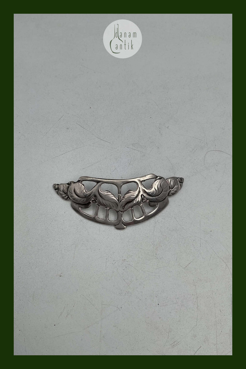 Frederik Kastor Hansen Sølv dekoration til hår kam fra 1919