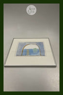 Inger Hanmann Akvarel Maleri i ramme 3