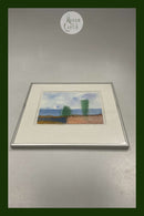 Inger Hanmann Akvarel Maleri i ramme 2