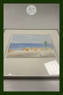 Inger Hanmann Akvarel Maleri i ramme 1