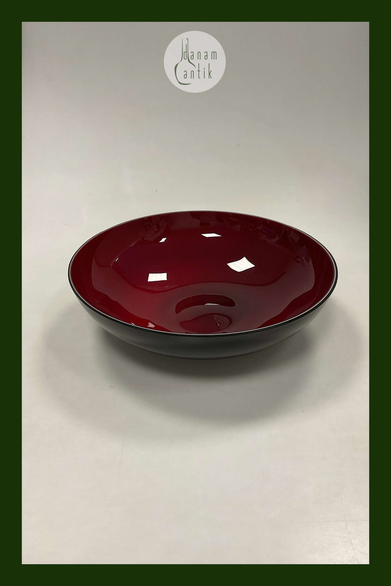 Holmegaard Cocoon Skål prototype i Rød